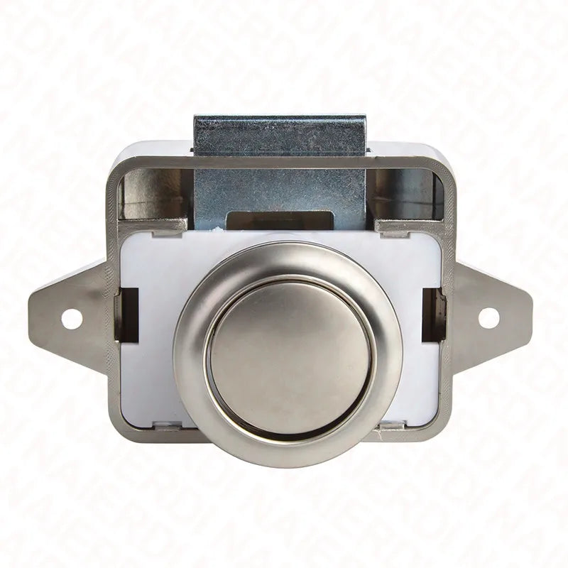 10PCS NAIERDI Camper Car Push Lock 20mm/26mm RV Caravan Boat Motor Home Cabinet Drawer Latch Button Locks For Furniture Hardware