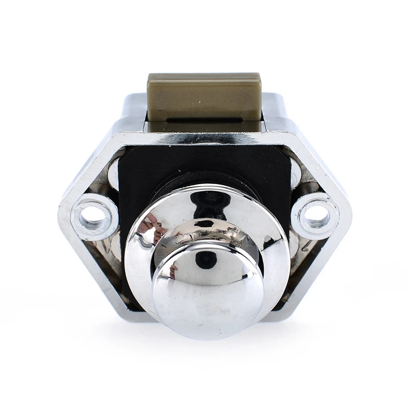 10PCS NAIERDI Camper Car Push Lock 20mm/26mm RV Caravan Boat Motor Home Cabinet Drawer Latch Button Locks For Furniture Hardware