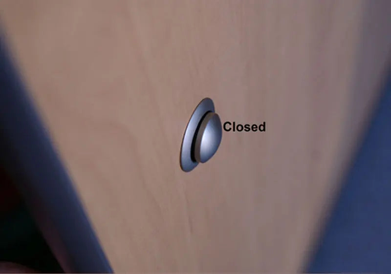 10PCS NAIERDI Camper Car Push Lock 20mm/26mm RV Caravan Boat Motor Home Cabinet Drawer Latch Button Locks For Furniture Hardware