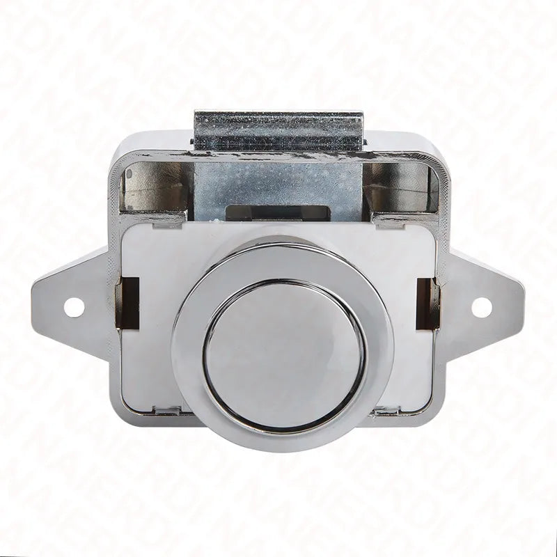 10PCS NAIERDI Camper Car Push Lock 20mm/26mm RV Caravan Boat Motor Home Cabinet Drawer Latch Button Locks For Furniture Hardware