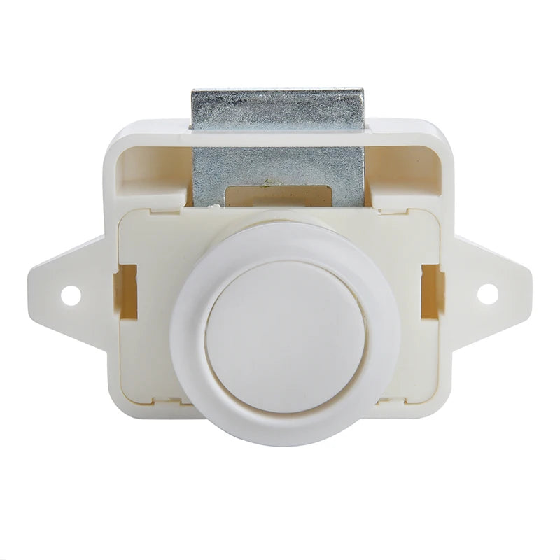 10PCS NAIERDI Camper Car Push Lock 20mm/26mm RV Caravan Boat Motor Home Cabinet Drawer Latch Button Locks For Furniture Hardware