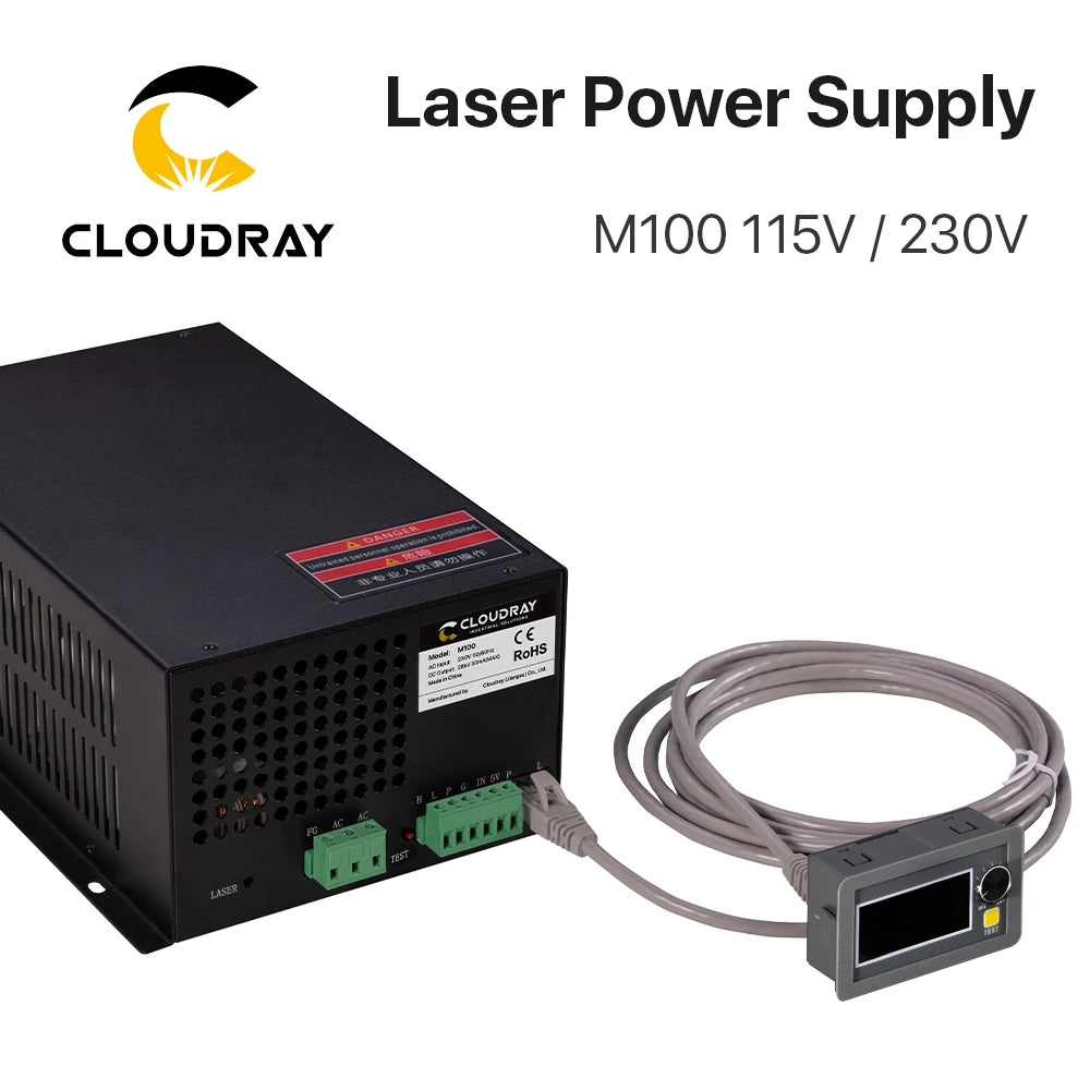 Cloudray 80-100W CO2 Laser Power Supply for CO2 Laser Engraving Cutting Machine M100W category