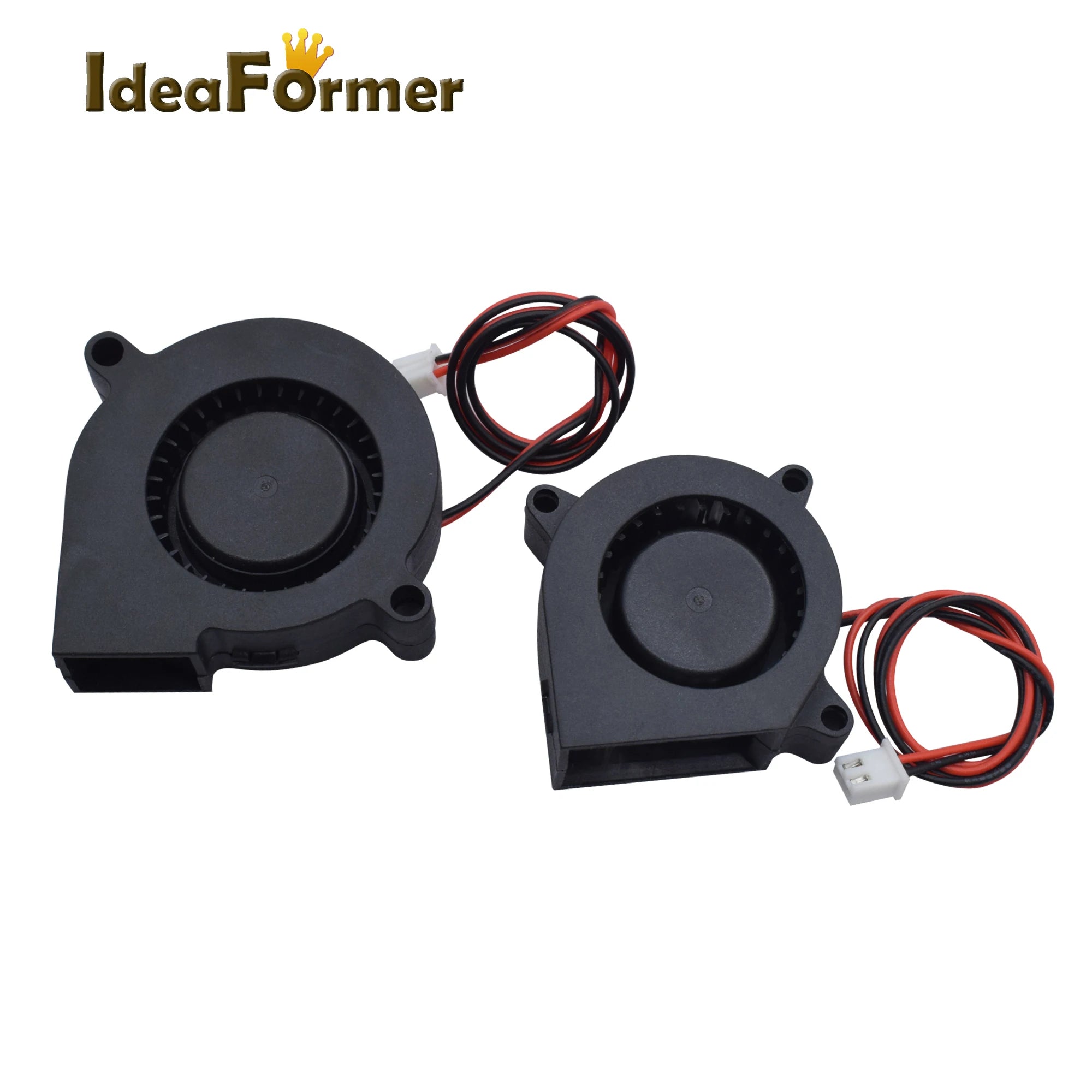 1 Pcs 4020/5015 Blower Turbo Cooling Fan  Brushless  DC 12V&24V 3D Printer With 2Pin Dupont Wire Cooler 30cm Wire for J-head