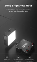 Ulanzi Vijim VL81 Mini LED Video Light On Camera Photo Studio Lighting Soft Diffuser Tiktok Youtube Livestream Vlog Light