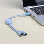 Vention USB to PS2 Converter Cable USB Male to PS/2 Female Adapter USB Extension Cable For Keyboard Mouse Scanner PS2 USB Cable