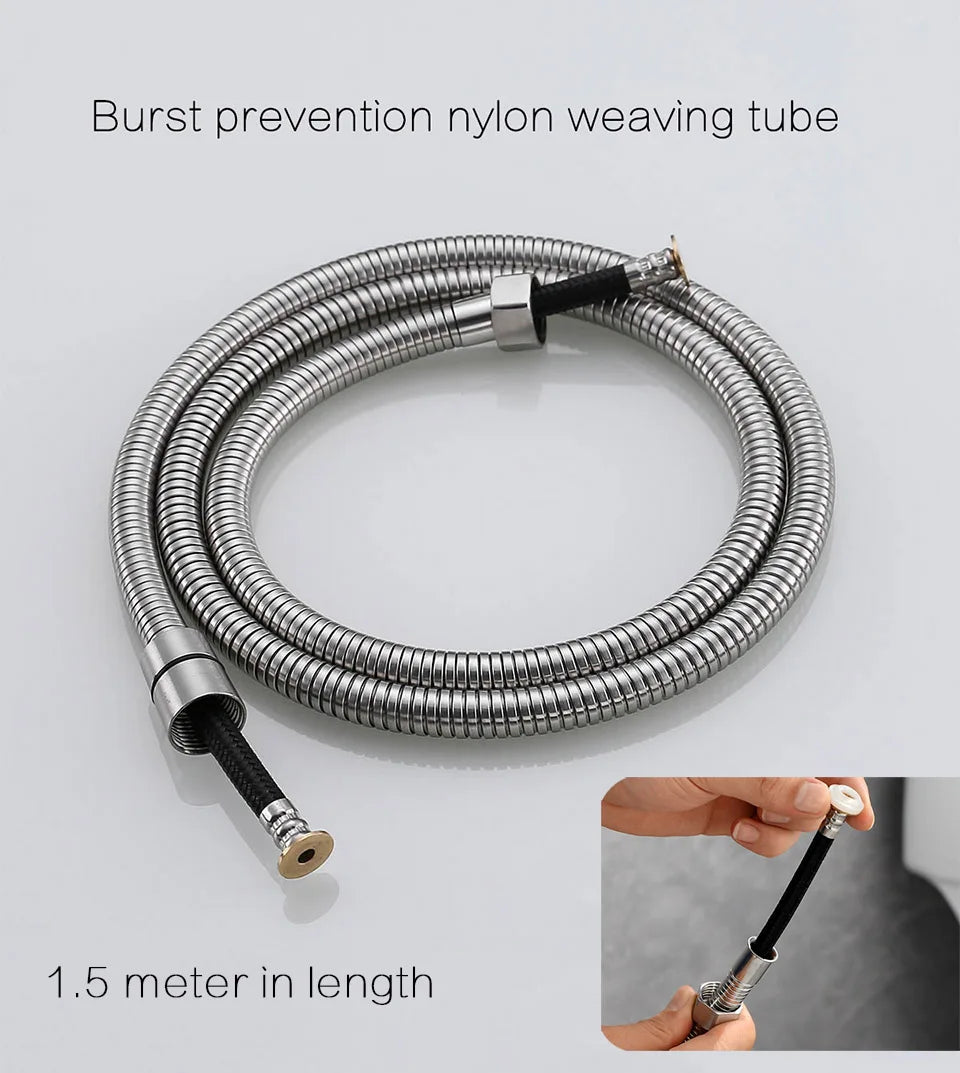 Handheld bidet sprayer set for toilet Stainless Steel Hand Bidet faucet for Bathroom hand sprayer shower head self cleaning
