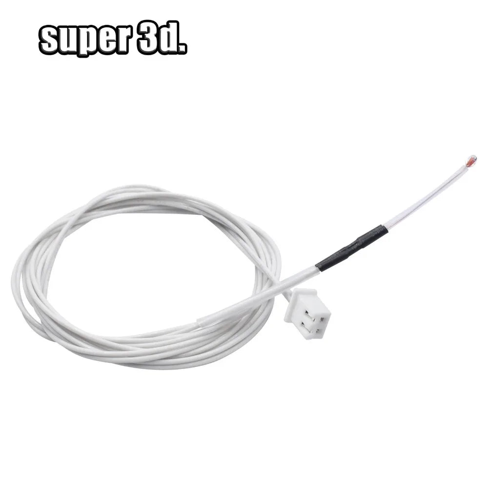 Resistor 100K ohm NTC 3950 Thermistors Thermal Sensors with Dupont/XH2.54 for 3D Printer Reprap Parts Temperature heater cable