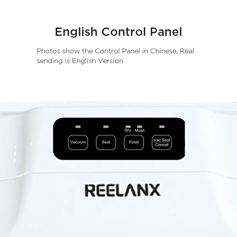 Seladora a Vácuo Elétrica MERANX V1 – 3 Modos de Uso, Compacta e Potente
