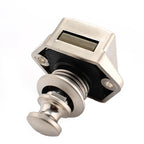 10PCS NAIERDI Camper Car Push Lock 20mm/26mm RV Caravan Boat Motor Home Cabinet Drawer Latch Button Locks For Furniture Hardware