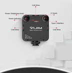 Ulanzi Vijim VL81 Mini LED Video Light On Camera Photo Studio Lighting Soft Diffuser Tiktok Youtube Livestream Vlog Light