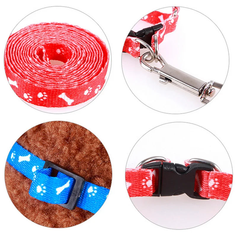 Cat Collar Harness Leash Adjustable Nylon Pet Traction Cat Kitten Dog Halter Collar gato Cats Products Pet Harness Belt