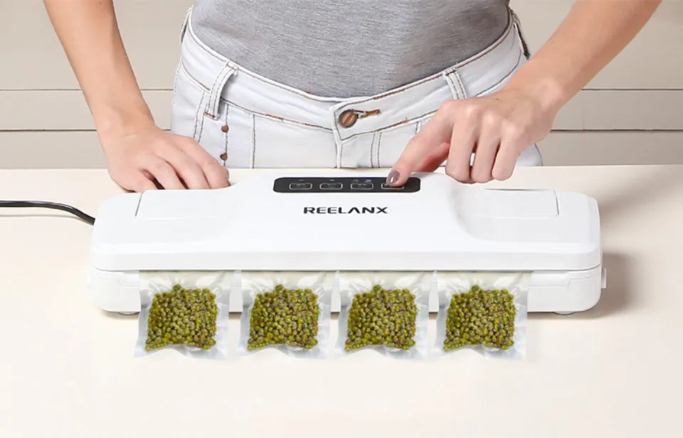 Seladora a Vácuo Elétrica MERANX V1 – 3 Modos de Uso, Compacta e Potente