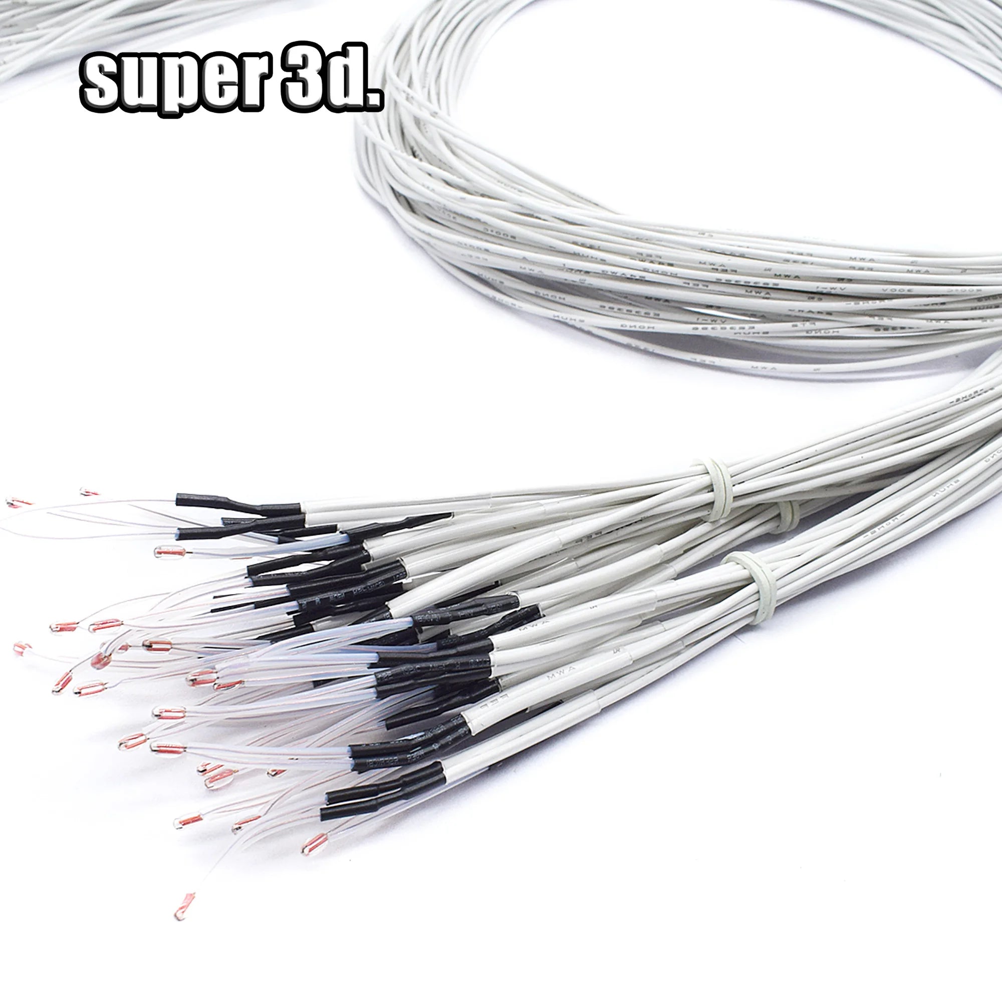 Resistor 100K ohm NTC 3950 Thermistors Thermal Sensors with Dupont/XH2.54 for 3D Printer Reprap Parts Temperature heater cable