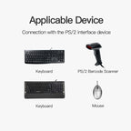Vention USB to PS2 Converter Cable USB Male to PS/2 Female Adapter USB Extension Cable For Keyboard Mouse Scanner PS2 USB Cable