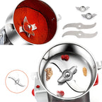 Moedor de Café Elétrico Biolomix 700G/800G – 2500W, Aço Inox, Alta Capacidade