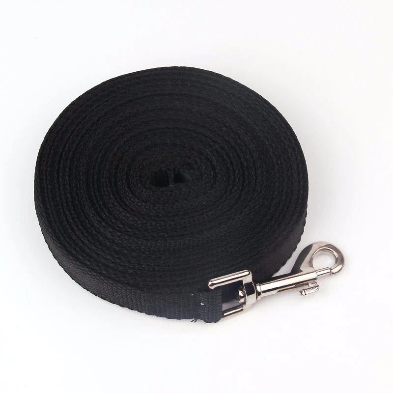 Nylon Dog Leashes 3 Colors 1.5M 1.8M 3M 4.5M 6M 10M Pet Walking Training Leash Long Cats Dogs Harness Lead Strap Belt
