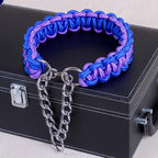 High Quality Upgraded color collar Large Dog German Shepherd walk the dog P chain necklet Pet  For Medium and large Dogs