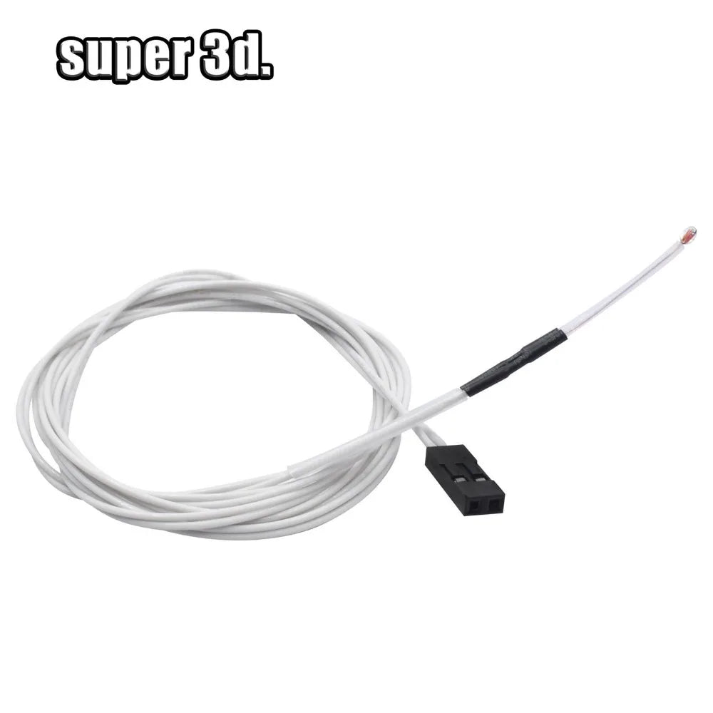 Resistor 100K ohm NTC 3950 Thermistors Thermal Sensors with Dupont/XH2.54 for 3D Printer Reprap Parts Temperature heater cable