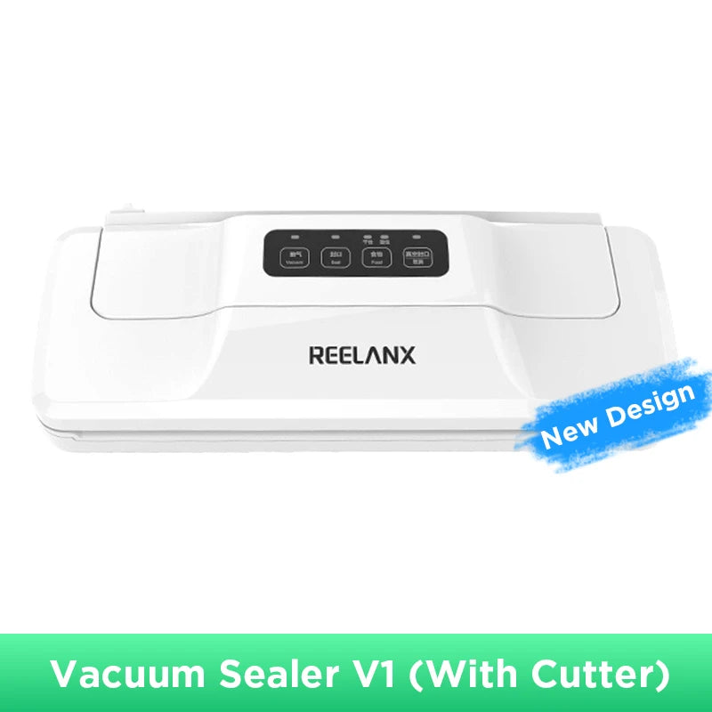 Seladora a Vácuo Elétrica MERANX V1 – 3 Modos de Uso, Compacta e Potente