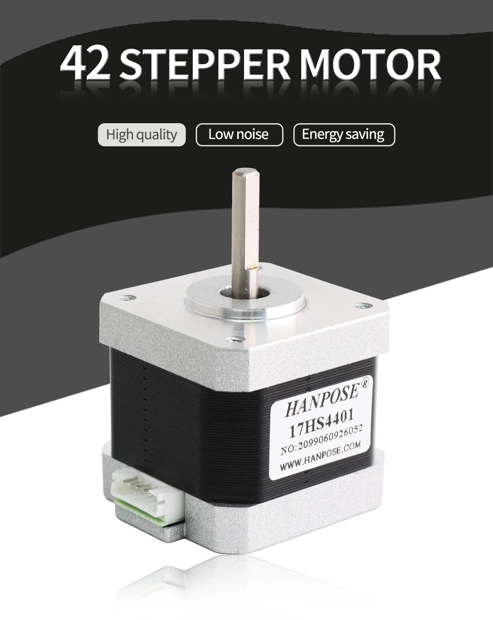 Nema17 Stepper Motor 42 motor 40mm 42BYGH 1.5A (17HS4401) motor 4-lead  for 3D printer stepper motor Nema 17