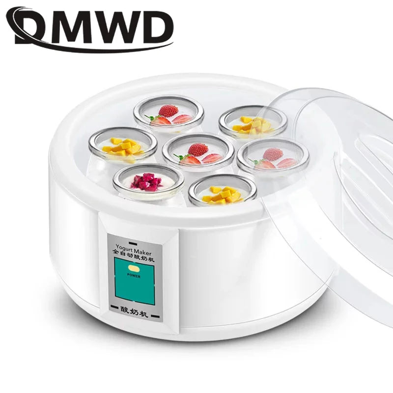 Iogurteira Elétrica Automática DMWD – 1,5 Litro Inox