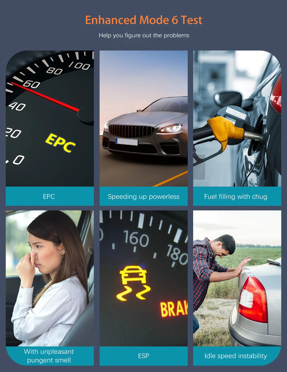 FOXWELL NT301 OBD2 Scanner Check Engine Code Reader Professional ODB2 OBD2 Automotive Scanner Car Diagnostic Tools PK ELM327