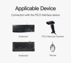 Vention USB to PS2 Converter Cable USB Male to PS/2 Female Adapter USB Extension Cable For Keyboard Mouse Scanner PS2 USB Cable