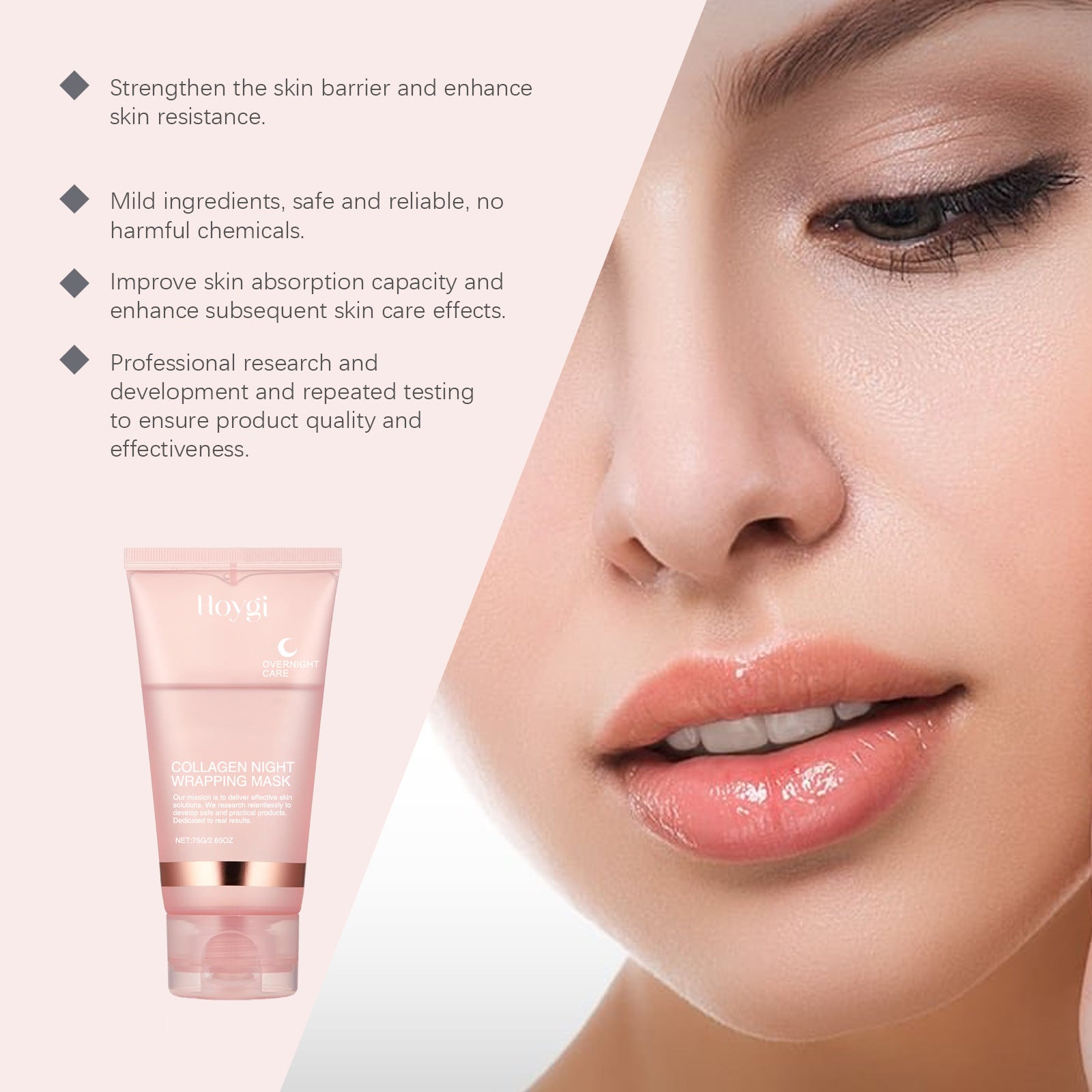 Korean Deep Collagen Mask Peel Off Mask Face Anti Wrinkle Lifting Skin Care Masks Bio Pack Night Wrapping Woman Overnight Skin
