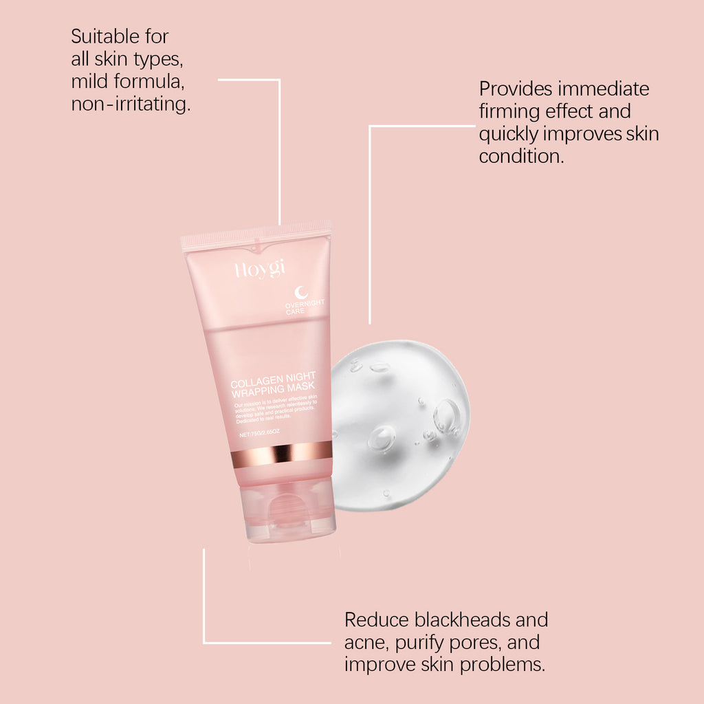 Korean Deep Collagen Mask Peel Off Mask Face Anti Wrinkle Lifting Skin Care Masks Bio Pack Night Wrapping Woman Overnight Skin