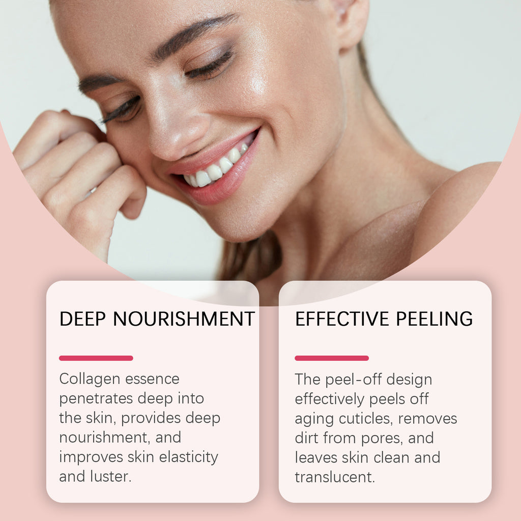 Korean Deep Collagen Mask Peel Off Mask Face Anti Wrinkle Lifting Skin Care Masks Bio Pack Night Wrapping Woman Overnight Skin