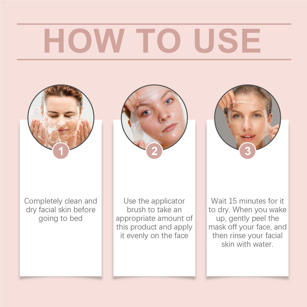 Korean Deep Collagen Mask Peel Off Mask Face Anti Wrinkle Lifting Skin Care Masks Bio Pack Night Wrapping Woman Overnight Skin