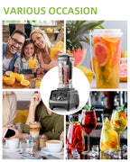 Jarra 2L para Liquidificador Profissional – Tampa, Lâmina Dentada e BPA Free