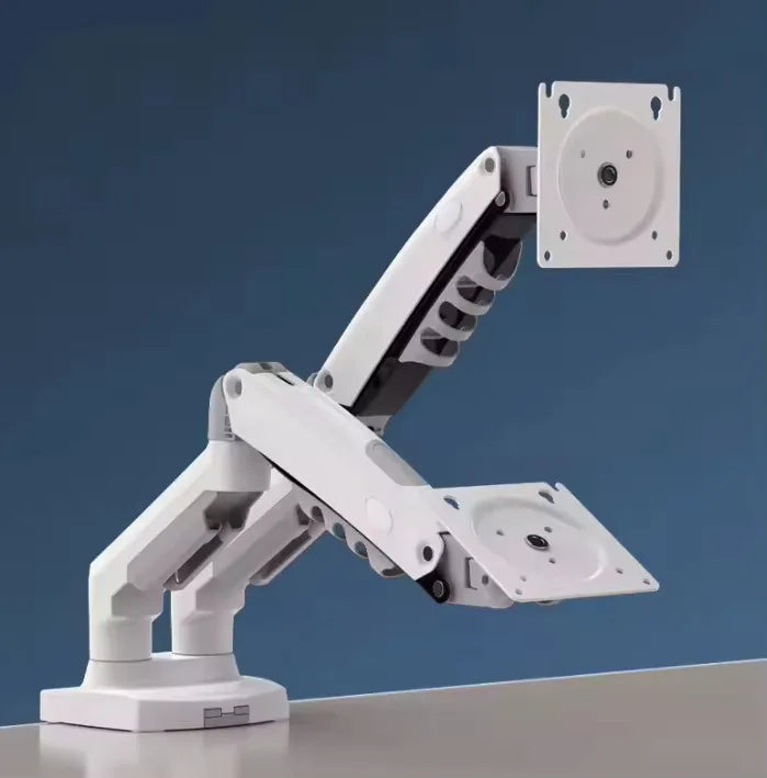 NB NEW F160 gas spring 17"-27"30" Dual Monitor Holder Arm desktop 360 rotate computer holder 2-9KG Monitor bracket USB3.0 port