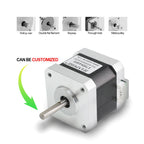 Nema17 Stepper Motor 42 motor 40mm 42BYGH 1.5A (17HS4401) motor 4-lead  for 3D printer stepper motor Nema 17