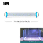 18-75CM Super Slim LEDs Aquarium Lighting Aquatic Plant Light Extensible Waterproof Clip on Lamp For Fish Tank 90-260V