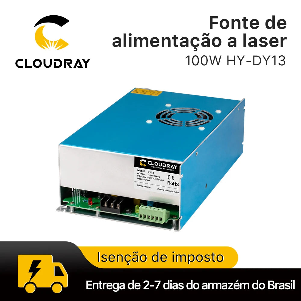 Cloudray DY13 Co2 Laser Power Supply For RECI Z2/W2/S2 Co2 Laser Tube Engraving / Cutting Machine DY Series