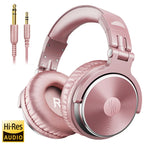 Oneodio Professional DJ Headphones Over Ear Studio Monitor Headset With Microphone HIFI Wired Bass Gaming Headset For Phone
