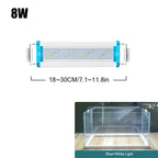 18-75CM Super Slim LEDs Aquarium Lighting Aquatic Plant Light Extensible Waterproof Clip on Lamp For Fish Tank 90-260V