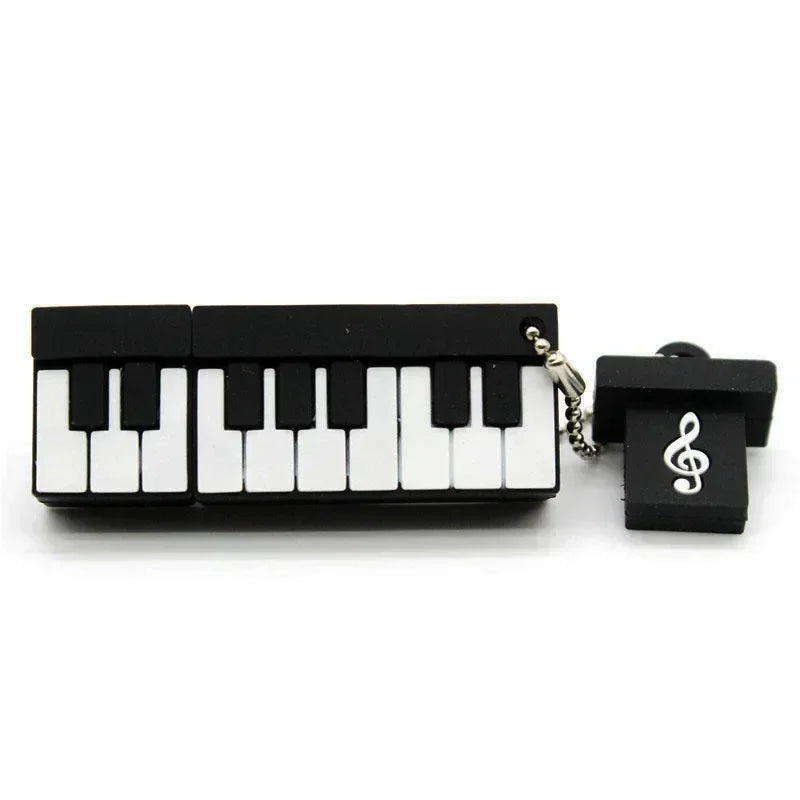 JASTER 8 Styles Musical Instruments Model Pendrive 4GB 16GB 32GB 64GB 128GB USB Flash Drive Violin/Piano/Guitar