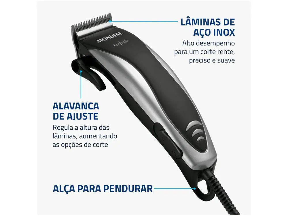 Mondial Hair Stylo - 220V Hair Cutting Machine