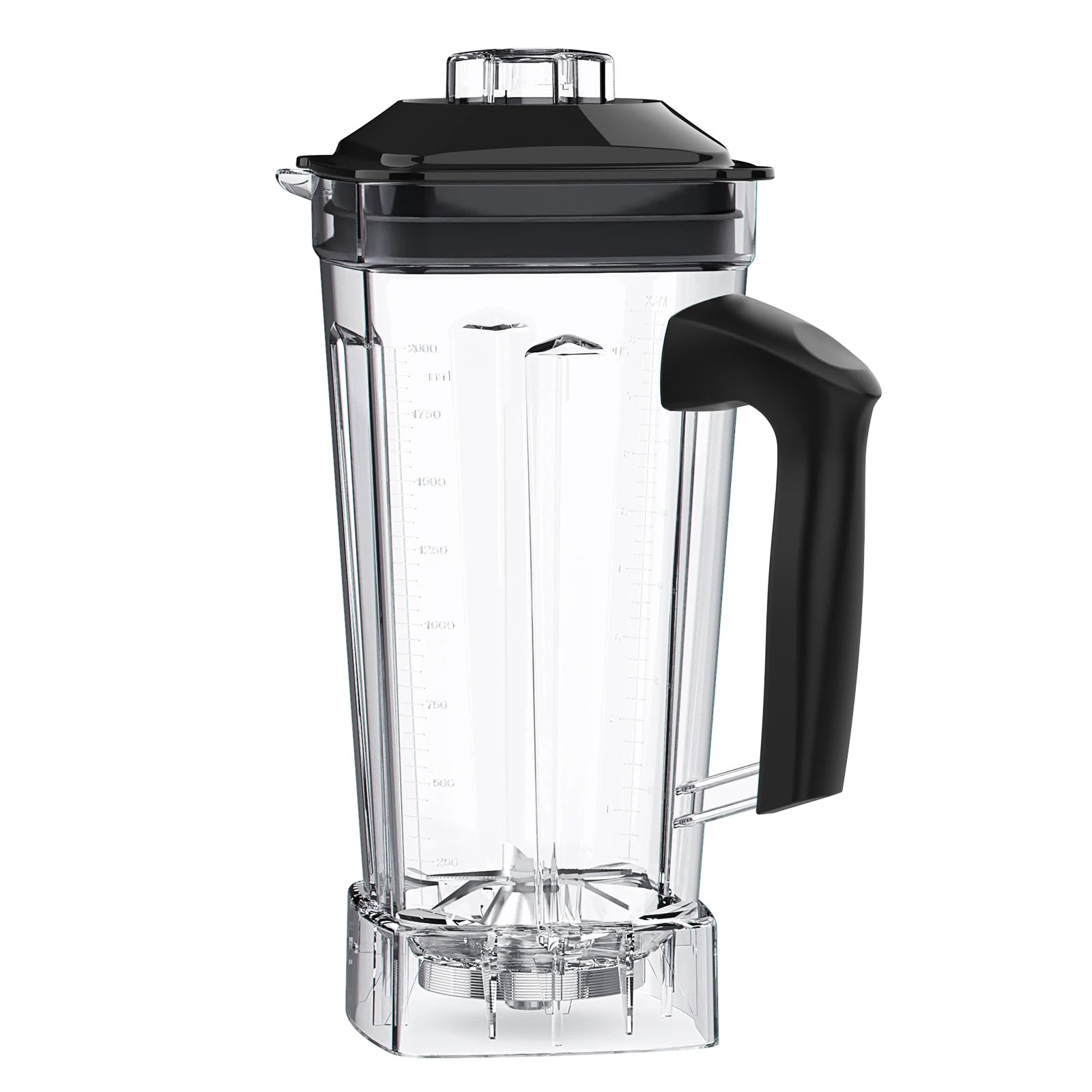 Jarra 2L para Liquidificador Profissional – Tampa, Lâmina Dentada e BPA Free