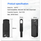 Rocketek USB 2.0 Smart Card Reader micro SD/TF memory ID Bank EMV electronic DNIE dni citizen sim cloner connector adapter