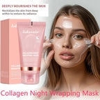 Night Collagen Wrapper Mask Rejuvenation Moisturizing Brightening Korean Face Mask Skin Elasticity Facial Mask Beauty Skin Care