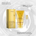 Collagen Peel Off Facial Mask + Kojic Acid Turmeric Overnight Wrapping Mask Anti Aging Nourishes Glowing Skin Peel Off Face Mask
