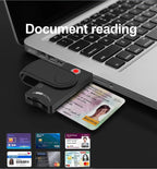 Rocketek USB 2.0 Smart Card Reader micro SD/TF memory ID Bank EMV electronic DNIE dni citizen sim cloner connector adapter