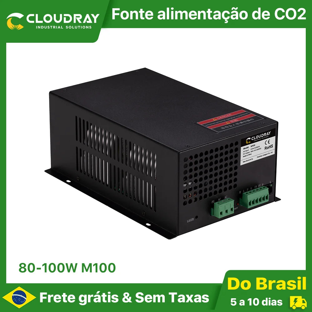 Cloudray 80-100W CO2 Laser Power Supply for CO2 Laser Engraving Cutting Machine M100W category