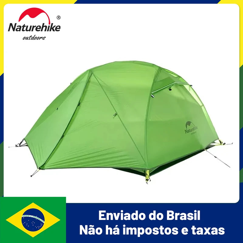 Naturehike Star River 2 UL Tent 2 Person Ultralight Waterproof Camping Double Layer 3 Seasons Outdoor Travel Hiking Fishing Tent