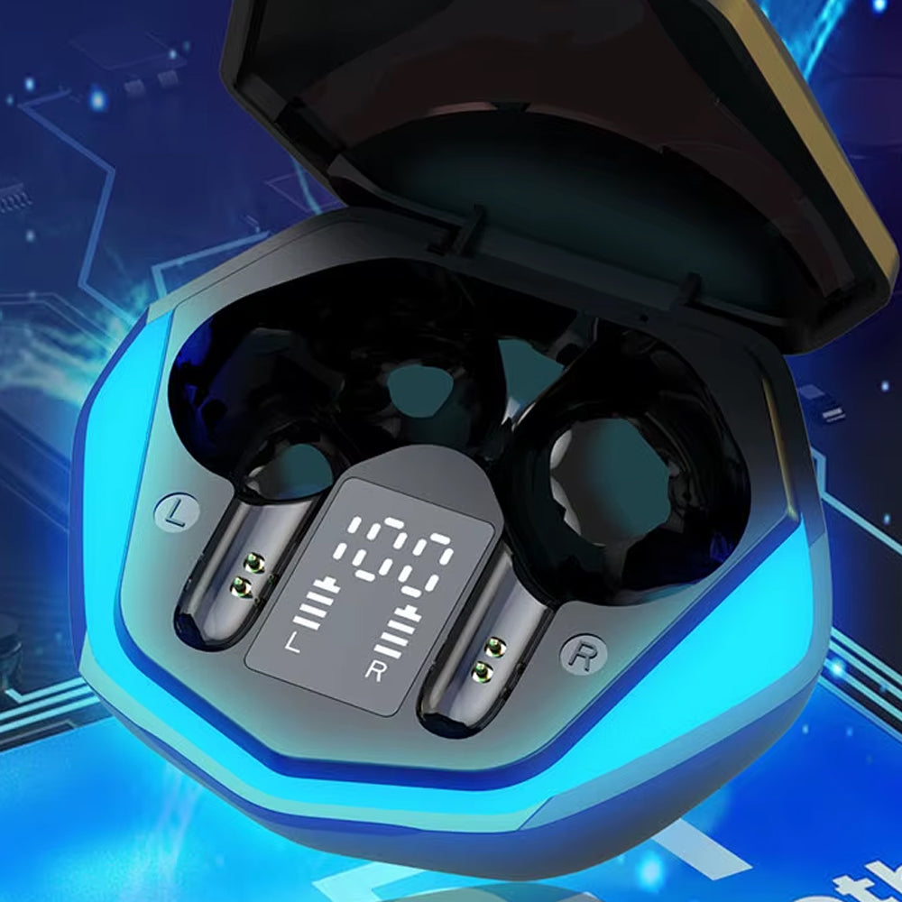 FONE DE OUVIDO BLUETOOTH KAPBOM KA790 – Design Gamer, Som Potente e Tecnologia